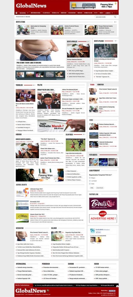 source code portal berita