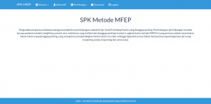Download source code spk metode mfep dengan php