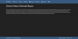 Download source code sistem pakar metode bayes dengan php