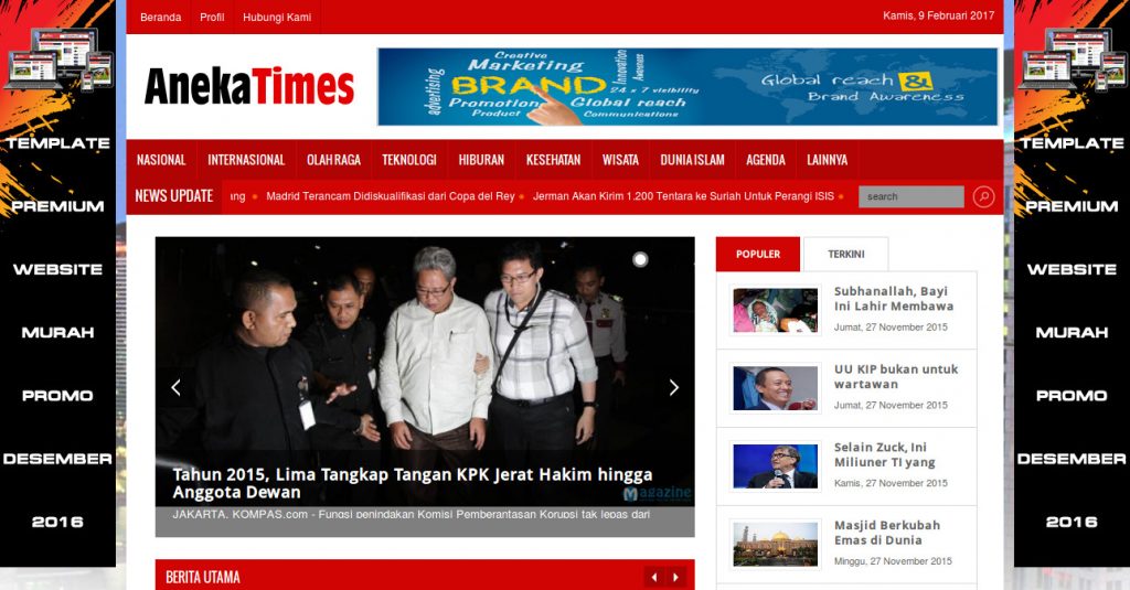 source code portal berita dengan php dan mysql