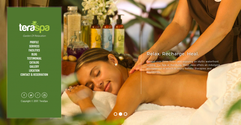 Download source code website company profile spa