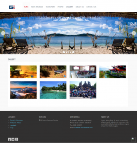 Source code aplikasi tour & travel dengan laravel