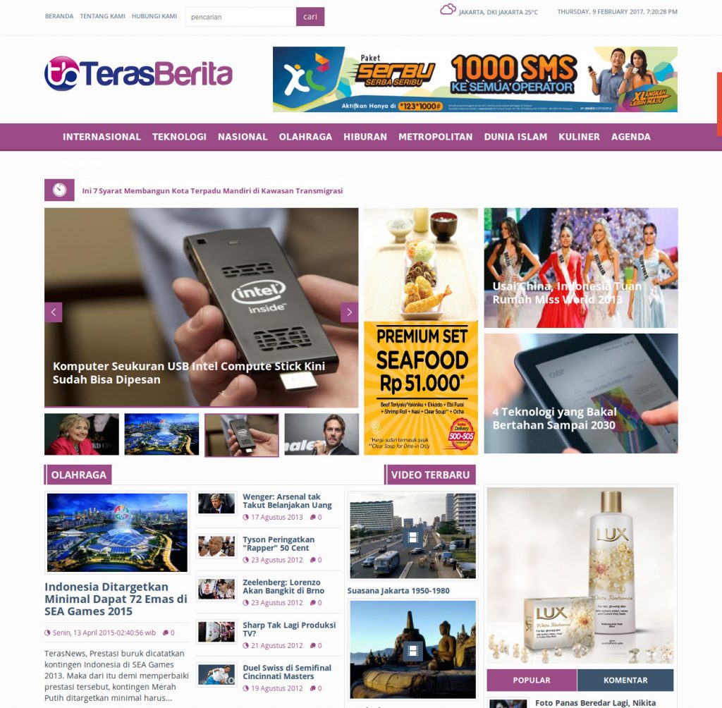 Download source code website portal berita