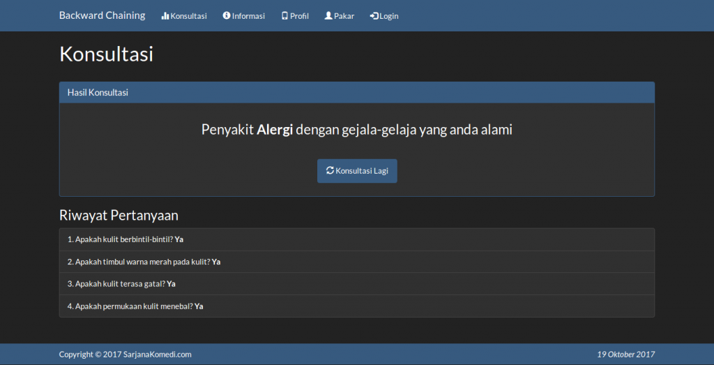source code sistem pakar metode backward chaining, source code aplikasi sistem pakar metode backward chaining, source code sistem pakar backward chaining