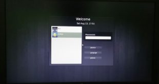login screen window desktop xfce