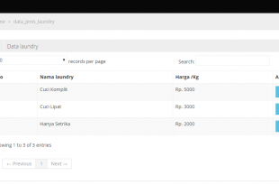 Source Code Aplikasi Laundry