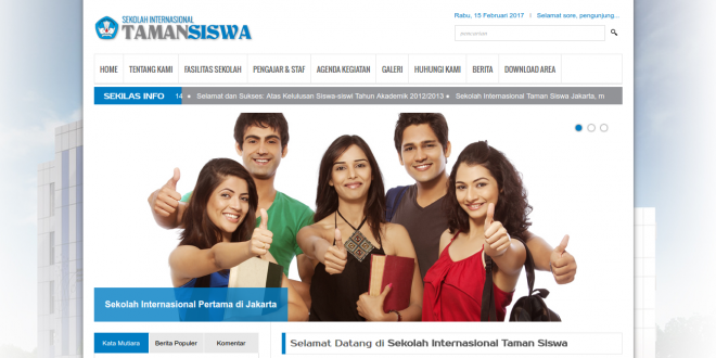 Download source code website profil sekolah dengan php dan mysql