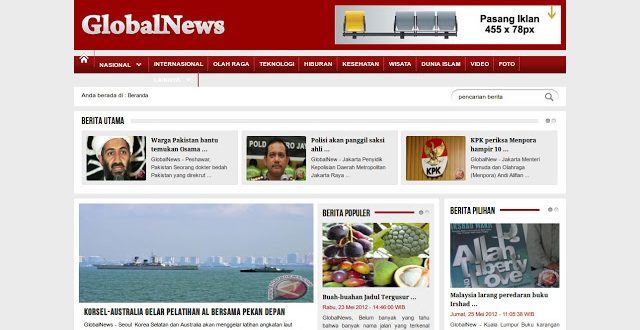 source code portal berita