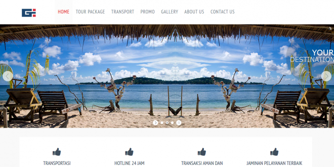 Source code aplikasi tour & travel dengan laravel