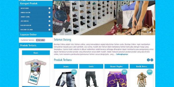 Source code ecommerce dengan php dan mysql