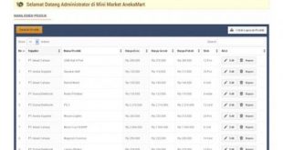 Silahkan download source code aplikasi penjualan barang (pos kasir minimarket)