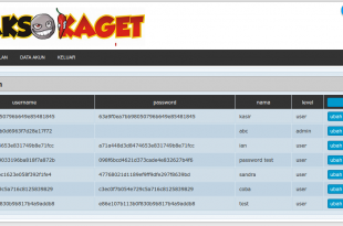 Source Code Aplikasi Penjualan