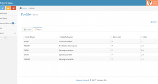 Source Code Sistem Informasi Data Siswa berbasis Web