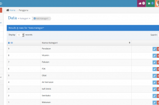 Source Code Sistem Informasi Logistik berbasis Web