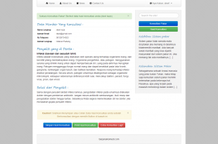 Source Code Aplikasi Sistem Pakar dengan metode Forward Chaining