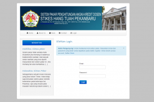 Download source code aplikasi sistem pakar perhitungan angka kredit dosen