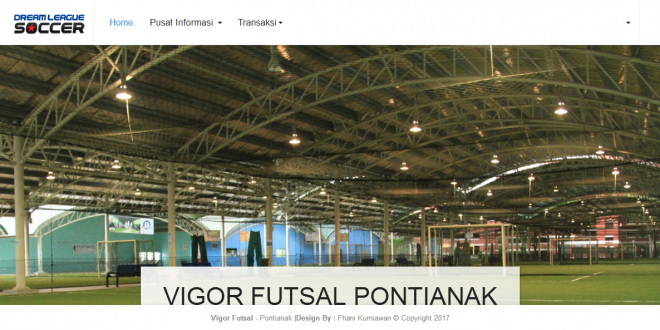 Source code aplikasi penyewaan lapangan futsal dengan php dan mysql