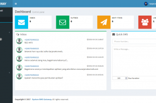 Source code aplikasi sms gateway dengan gammu, source code aplikasi sms gateway berbasis web dengan php dan mysql, source code aplikasi sms gateway dengan php dan mysql