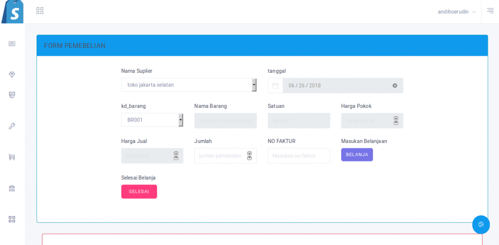 Source code aplikasi point of sale berbasis web, source code aplikasi point of sale dengan codeigniter