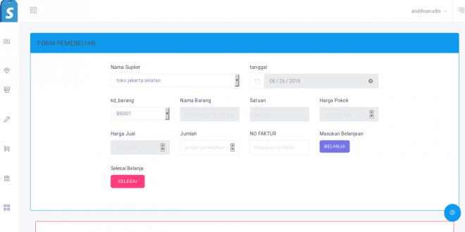 Source code aplikasi point of sale berbasis web, source code aplikasi point of sale dengan codeigniter