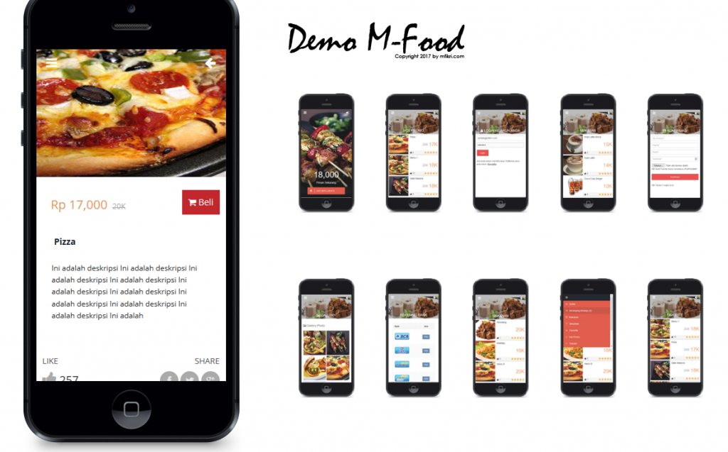 download source code aplikasi pemesanan makanan berbasis web mobile, source code aplikasi pemesanan online, aplikasi online resto