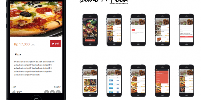 download source code aplikasi pemesanan makanan berbasis web mobile, source code aplikasi pemesanan online, aplikasi online resto