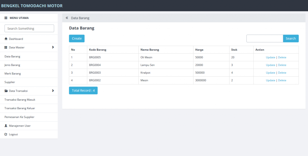 source code aplikasi stok barang berbasis codeigniter, source code aplikasi stok barang dengan codeigniter, source code sistem informasi manajemen stok barang, codeigniter, download gratis, berbasis web