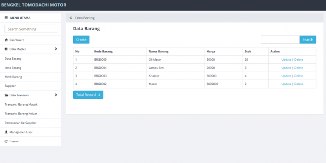 source code aplikasi stok barang berbasis codeigniter, source code aplikasi stok barang dengan codeigniter, source code sistem informasi manajemen stok barang, codeigniter, download gratis, berbasis web