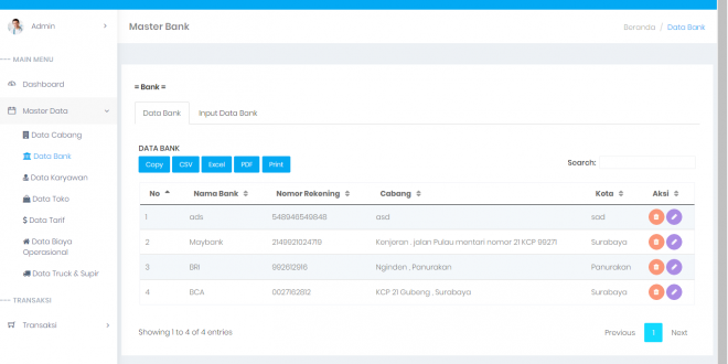 source code aplikasi pengiriman barang dengan codeigniter