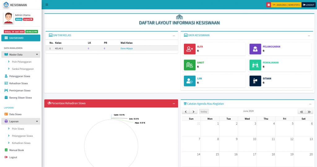 source code sistem informasi kesiswaan berbasis web