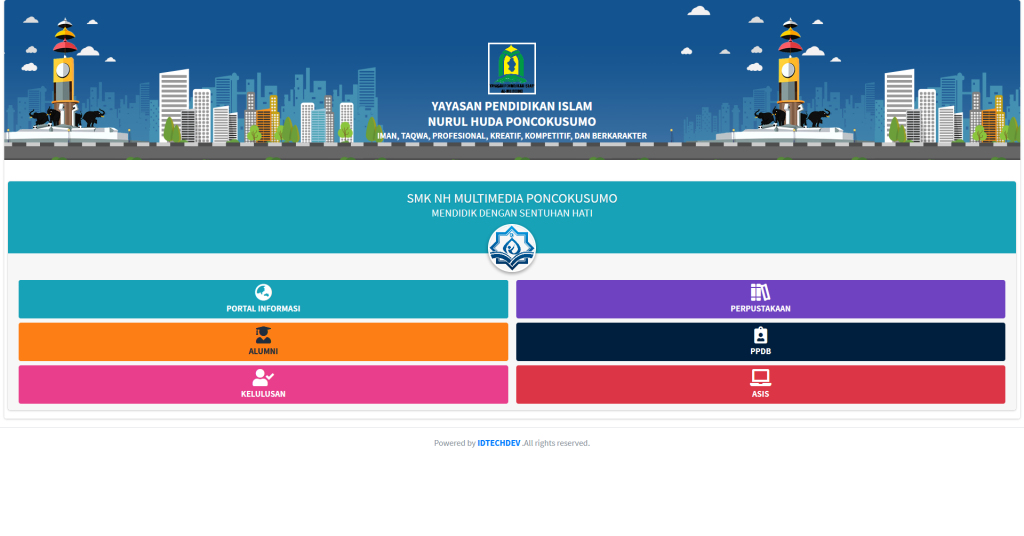 Aplikasi sistem informasi sekolah