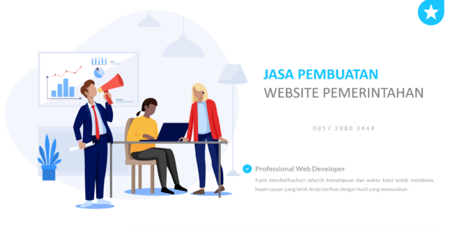 jasa pembuatan website pemerintah / dinas