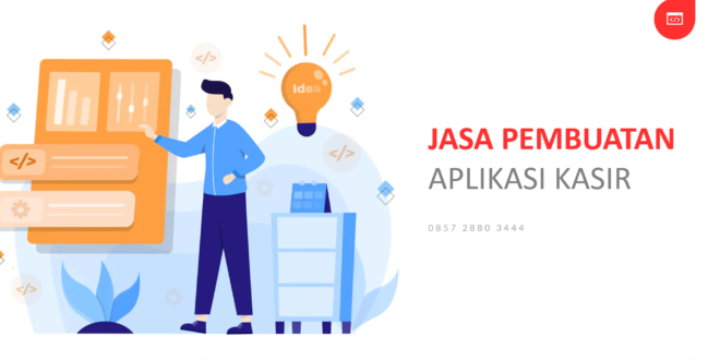 Jasa pembuatan aplikasi kasir (point of sale) berbasis web