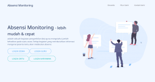 Source Code Aplikasi Absensi Sekolah berbasis Web